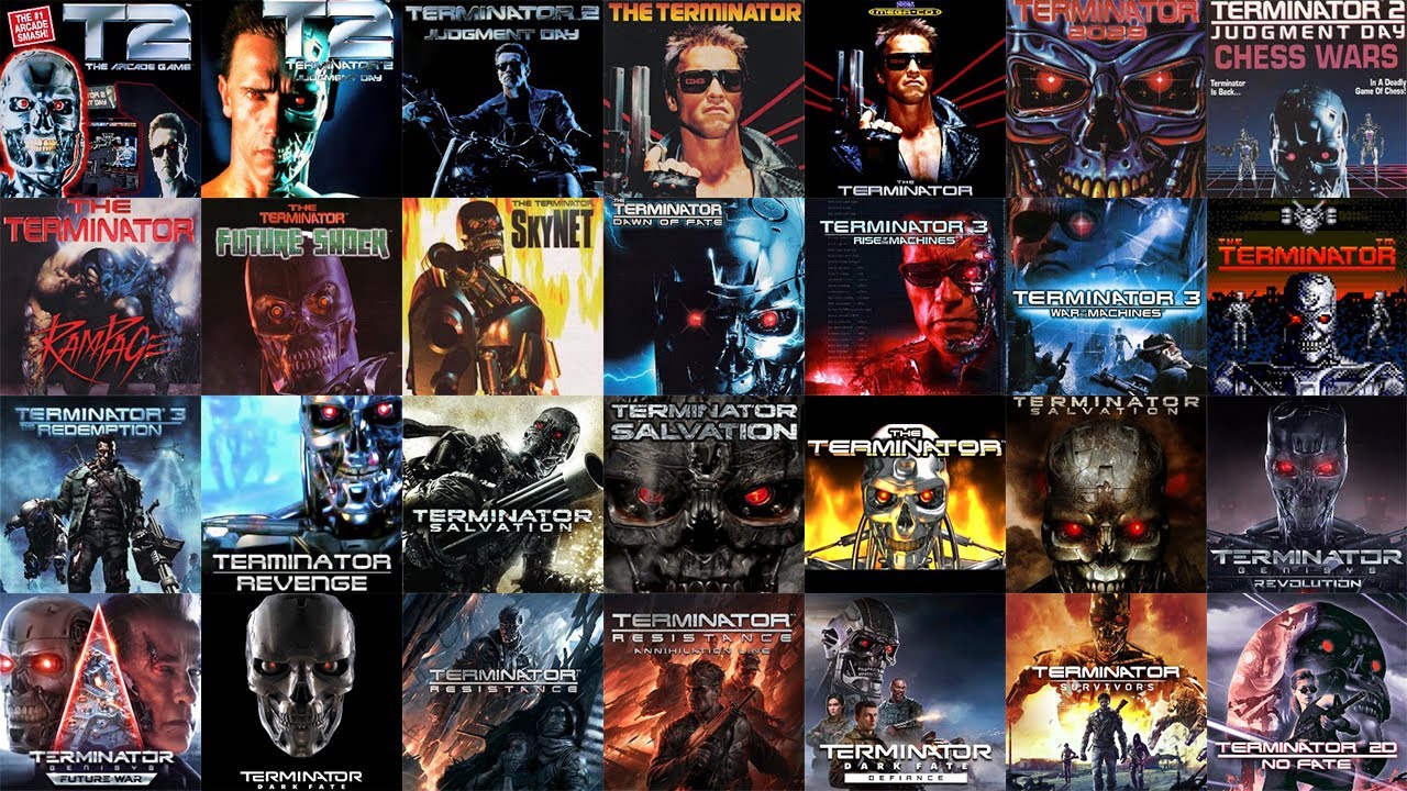 Evolution of Terminator games - YouTube
