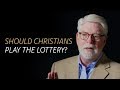Should Christians play the lottery? - YouTube