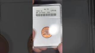 Amazing 1858 Flying Eagle Cent with a huge Cud Mint Error!!! #coinshopfinds #flyingeaglecent #coin