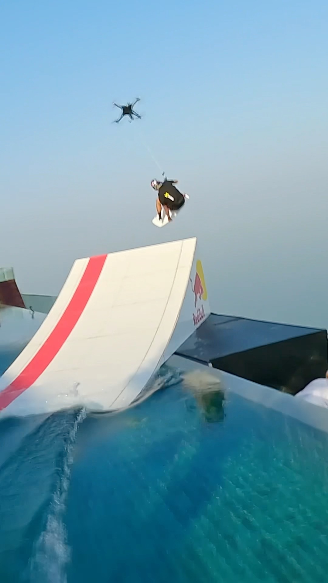 Jumping Off The World’s Highest Infinity Pool ?