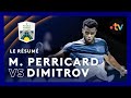 Résumé du Match Mpetshi Perricard vs Dimitrov | Rolex Paris Masters 2025 🎾