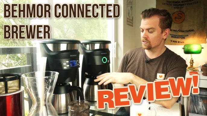 Behmor Connected Alexa-Enabled Temperature Control Coffee Maker