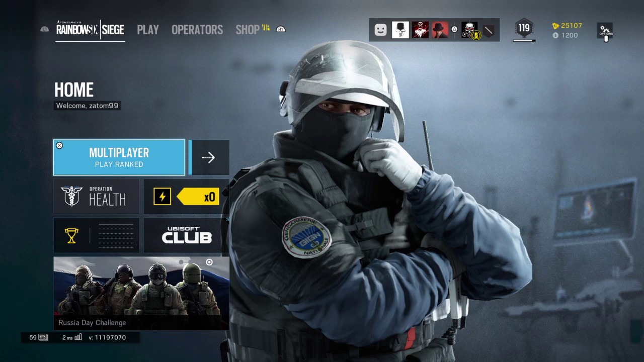 Tom Clancy's Rainbow Six® Siege 1st ace clutch in ranked - YouTube