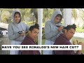 Cristiano Ronaldo gets a new haircut from girlfriend Georgina Rodriguez