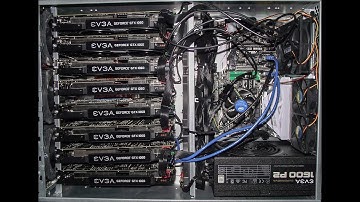 Custom 4U Server Rack Mining Rig 8X1060!