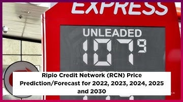 Ripio Credit Network Price Prediction 2022, 2025, 2030  RCN Price Forecast  Cryptocurrency Price Pre