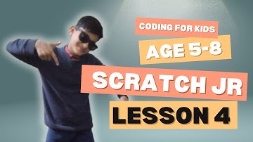 ScratchJr Coding Lesson 4 - How to Move Two Characters - Cars Example - Free & Easy