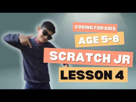 ScratchJr Coding Lesson 4 - How to Move Two Characters - Cars Example - Free & Easy