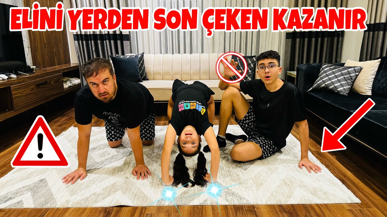 EGEMEN ELİNİ YERDEN SON ÇEKEN KAZANIR !! @ELİF SİNEM TV ​⁠