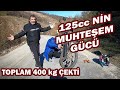 Arızalı Motosikleti 125cc İle Çektim | Efsane 125cc Motor Honda CB125r