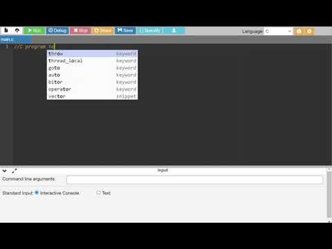 C program to reverse a number.