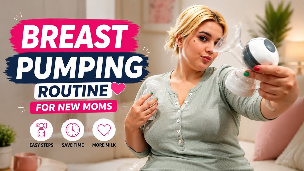 Pumping Routine Breast Pumping Routine for New Moms (Beginner Friendly!) - YouTube