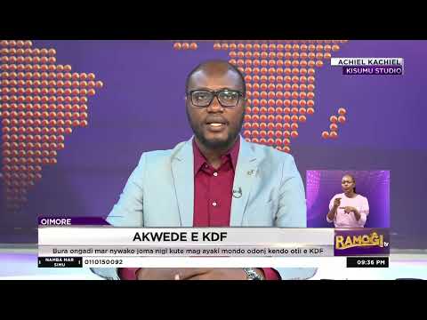 Kenneth Otieno KDF Onego Ng Ii Ni Joma Nigi Kute Ayaki Biro Yudo Yath Kanye 