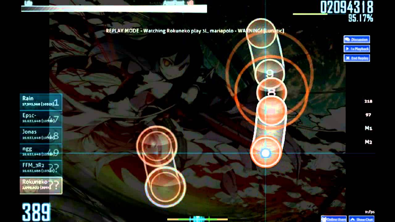 3L, mariapolo - WARNING! [Lunatic]