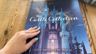 ASMR Soft Spoken ‘The Castle Collection’ Page flipping through Disney Princess book
