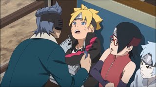 Lord Ao Tried To Kill Boruto As A Joke Mitsuki And Sarada Gets Scared Boruto Episode 182 Ao