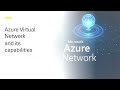 Azure Virtual Network and its capabilities