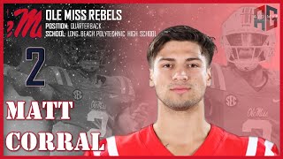 OLE MISS REBELS: Matt Corral ᴴᴰ