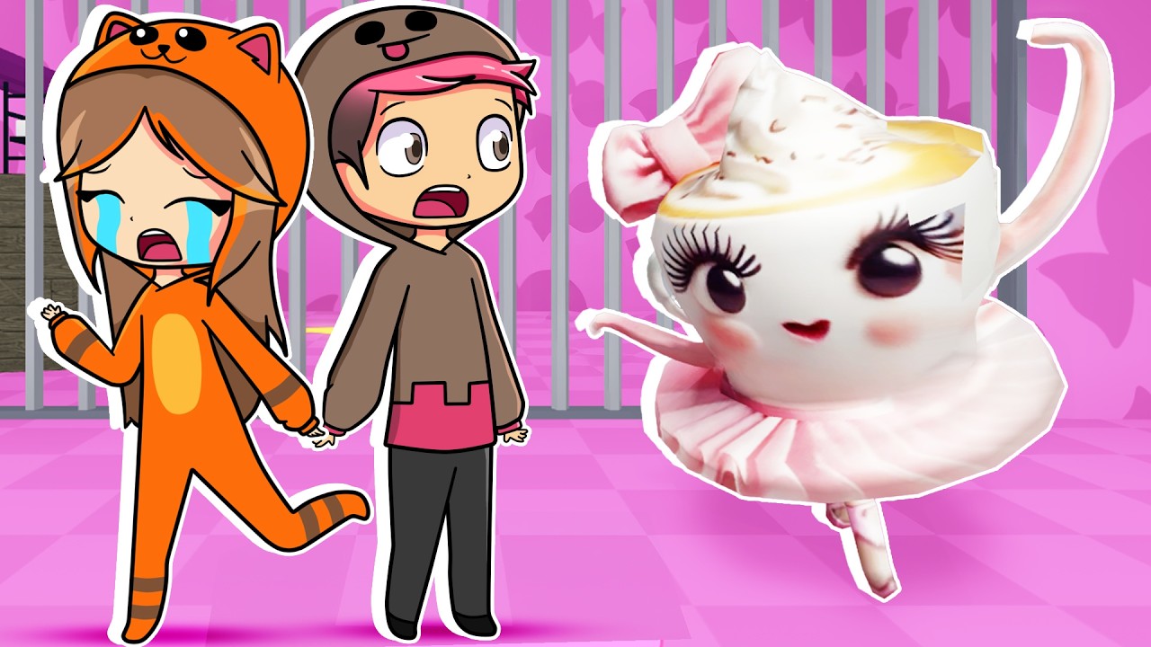 Escapa de la PRISIÓN de BALLERINA CAPPUCHINA en Roblox con Chocoblox