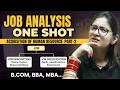 Job Analysis One Shot 🔥| Job Description &amp; Specification | Human Resource Management |B.Com/BBA/MBA