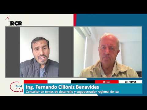 ENTREVISTA A FERNANDO CILLÓNIZ BENAVIDES, EXGOBERNADOR DE ICA