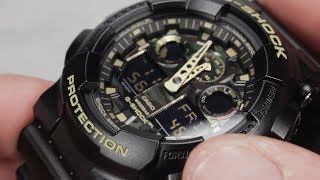 Обзор наручных часов CASIO G-SHOCK GA-100CF-1A9 - видеообзор от интернет-магазина MinutaShop.ru