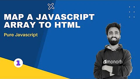 How to render array of objects in HTML elements using javascript using map function? Pure Javascript