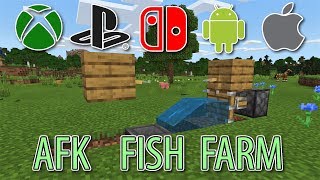 Minecraft AFK Fish Farm (Xbox, Switch, Apple, Android) BEDROCK