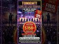 May 23🚨 LAS VEGAS ARMY! The energy is absolutely electric #lasvegaslights #vegastakeover