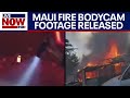 Maui fire: Body camera footage of police trying to evacuate Lahaina residents | LiveNOW from FOX