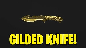 FASTEST WAY TO UNLOCK GILDED CAMO GUTTER KNIFE IN COD MW3 | MW3 KNIFE CAMO GUIDE - MW3 GOLD CAMO