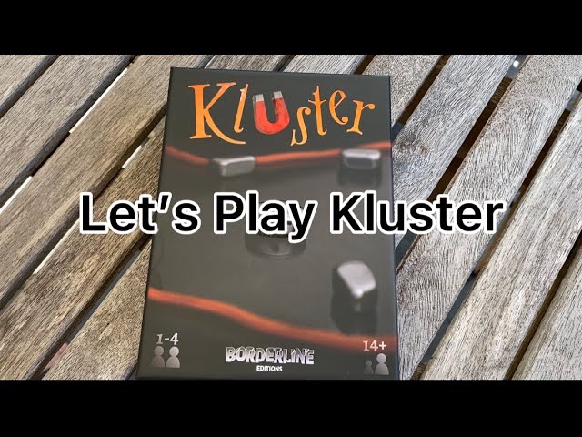 Kluster The Magnetic Strategy Game  We Play A Few Rounds Of This Easy To  Learn Hard To Master Game 