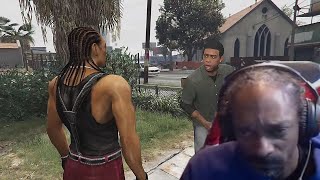 Snoop Dogg Rage Quits Because Lamar Roasts Him In GTA V (Snoop Dogg Meme)