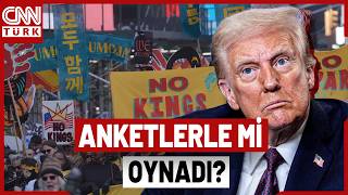 Anketlerde Manipülasyon İddiası Sokaklarda Protesto Var, Trump Savaşa Büyük Destek Var Diyor