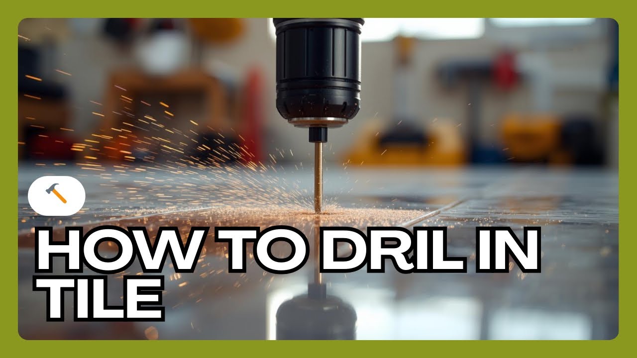 How to drill in tiles without cracking | Tile main छेद करने का आसान ...