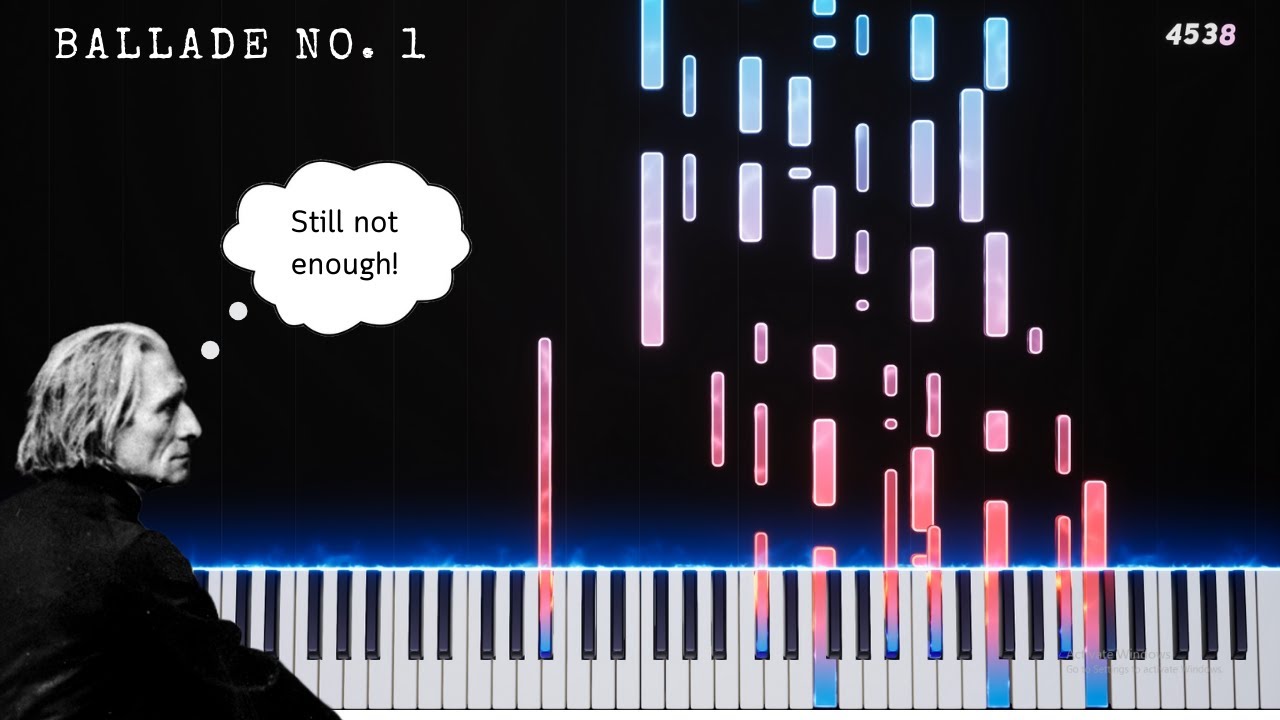 Ballade No. 1 in D-flat major, S.170 - Liszt