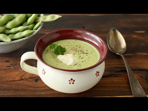 Gesund abnehmen dank der Wunder-Suppe mit Edamame!