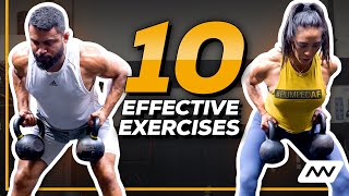 Full Body Strength Workout with 10 Effective Exercises | @EricLeija & @HannahEdenFitness by Onnit 4,933 views 7 months ago 8 minutes, 49 seconds