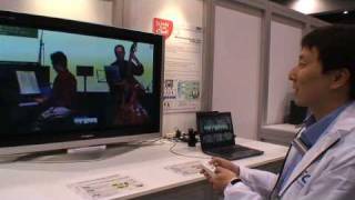 【NAB Show 2009】  NTT パノラマ合成技術をデモ