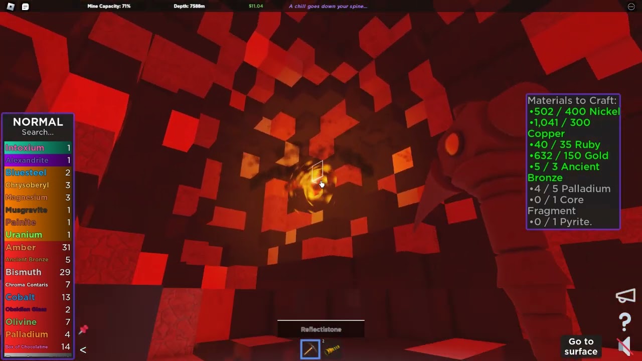 REx: Reincarnated COMBUSTAL ORE (1/5,500,000) RARITY