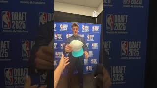 draft cap found its home 🧢 #nbadraft #hat #basketball