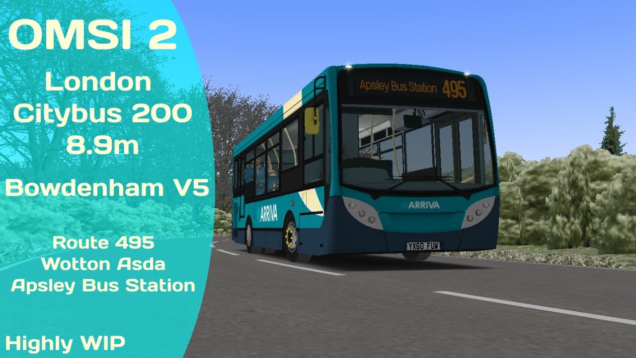 OMSI 2 - London Citybus 200 8.9m - Dennis Dart (Heavily WIP)