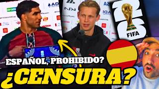 ESTALLA LA POLÉMICA EN EL MUNDIAL POR NO DEJAR HABLAR  EN ESPAÑOL A PERIODISTAS Y JUGADORES