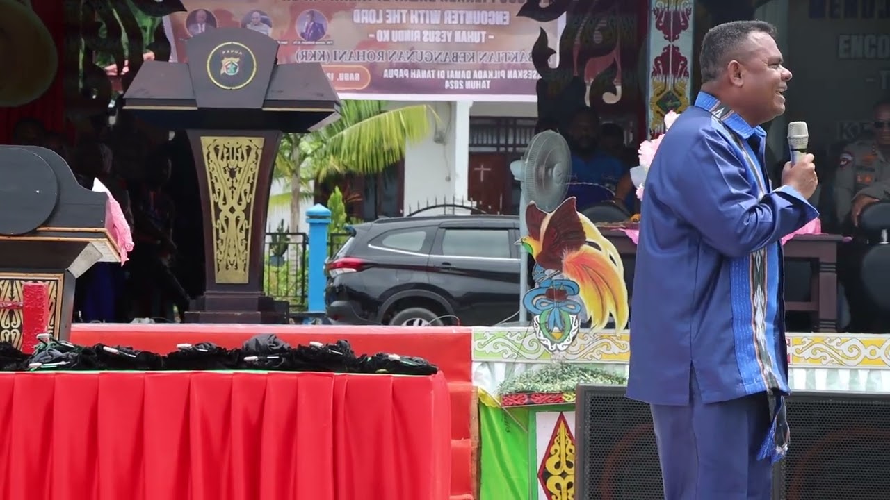 KKR Deklarasi Pemilu Damai Waropen 12 Mei 2024