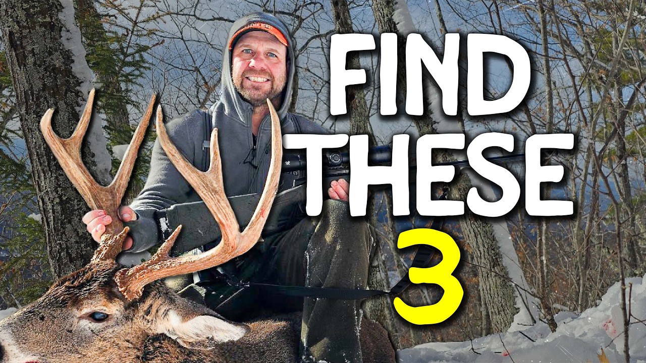 Public Land Late Season: Find These 3 Things and You’ll Find Bucks