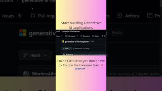 Learn the fundamentals of building Generative AI applications by Microsoft Cloud Advocates.