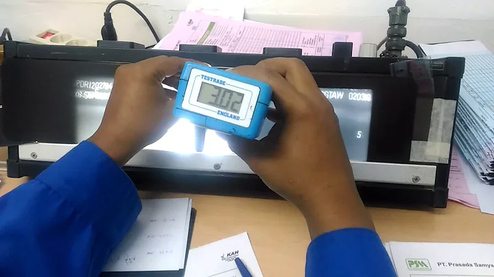Measuring density of Radiographic Film
