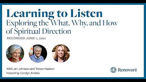Renovar Webinar | Jan Johnson and Trevor Hudson on...