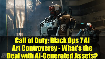 Call of Duty: Black Ops 7 AI Art Controversy - What