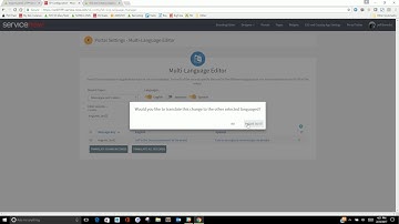 Evergreen Self-Service Portal and Catalog v4 Multi-Language Editor